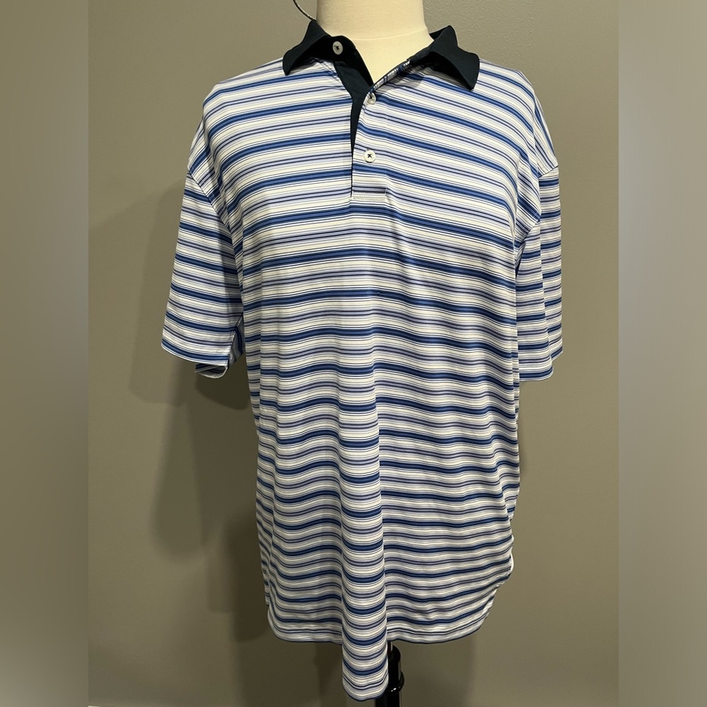 Dunning golf striped‎ polo